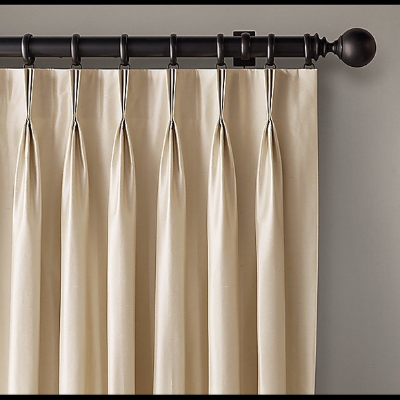 New Restoration hardware Thai silk curtains - Picture 3 of 7